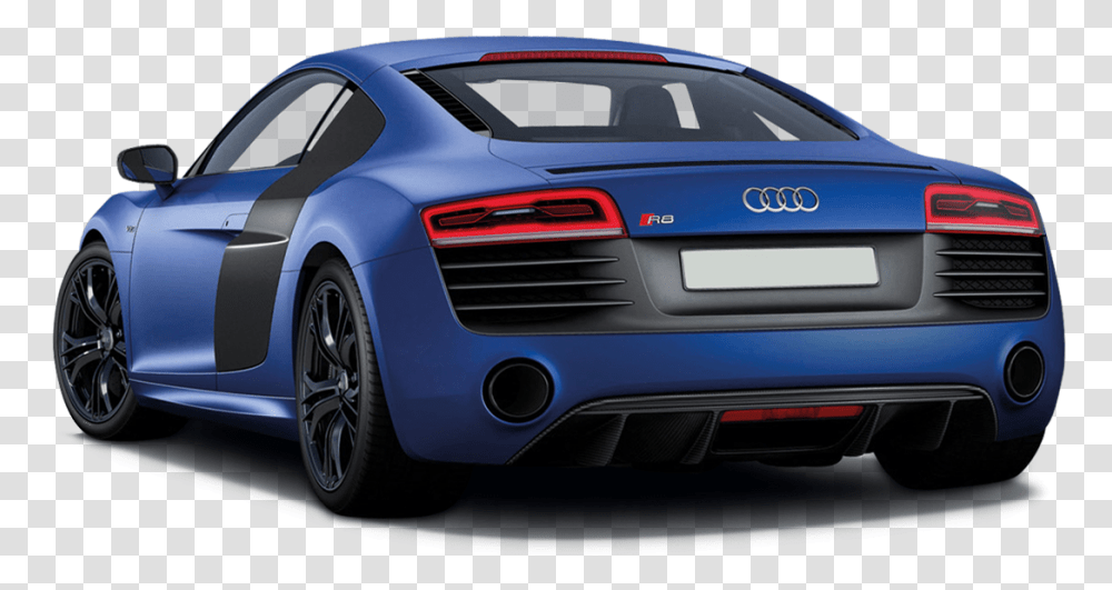 Audi R8 V10 Coupe Car Hire Rear View Audi, Vehicle, Transportation, Automobile, Sports Car Transparent Png