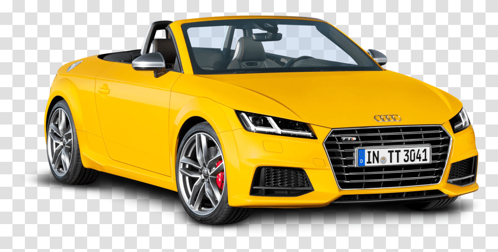 Audi Yellow Audi Car, Vehicle, Transportation, Automobile, Convertible Transparent Png