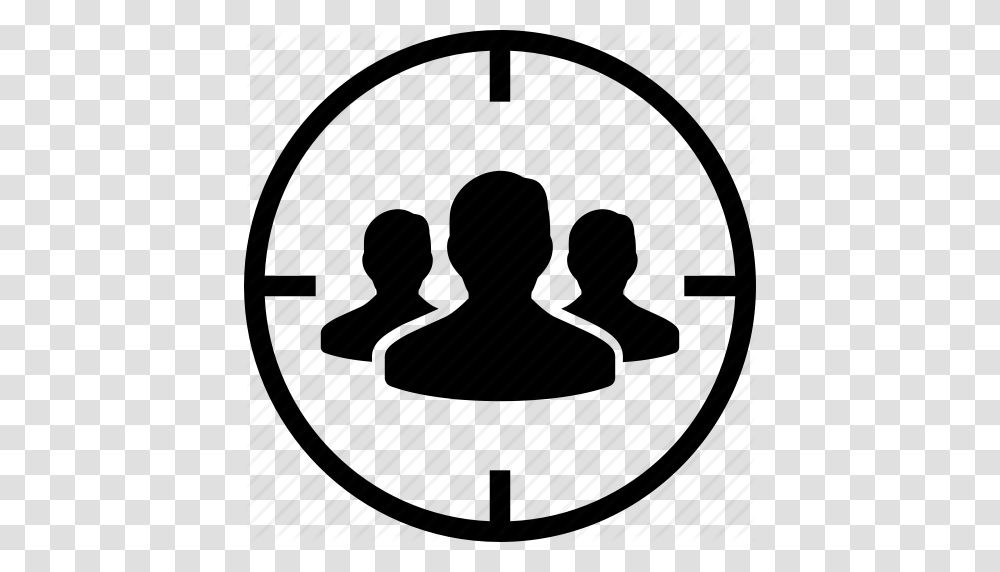 Audience Audiences Business Focus Market Target Icon, Piano, Sphere, Paddle, Oars Transparent Png