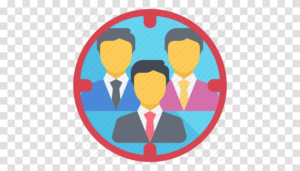 Audience Focus Group Market Target Team Icon, Tie, Accessories, Balloon Transparent Png