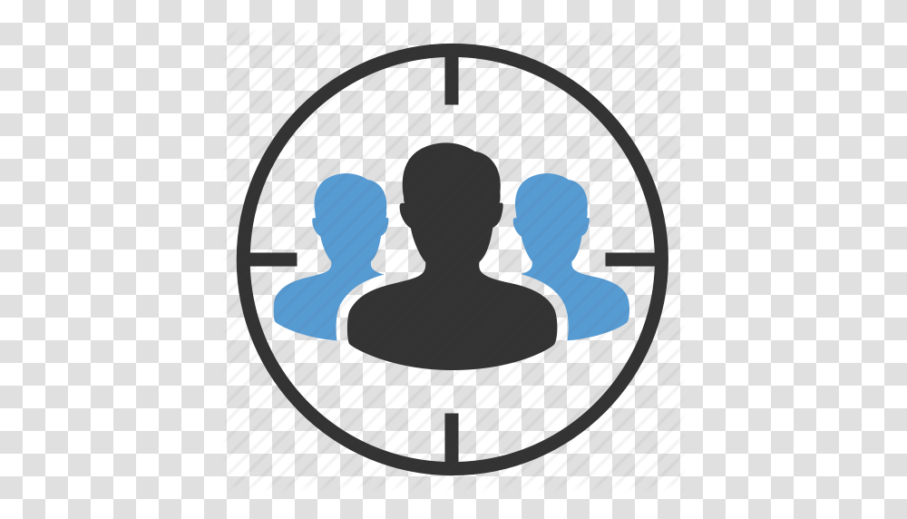 Audience Targeting Communication Marketing People Target, Crowd, Silhouette, Lecture, Speech Transparent Png