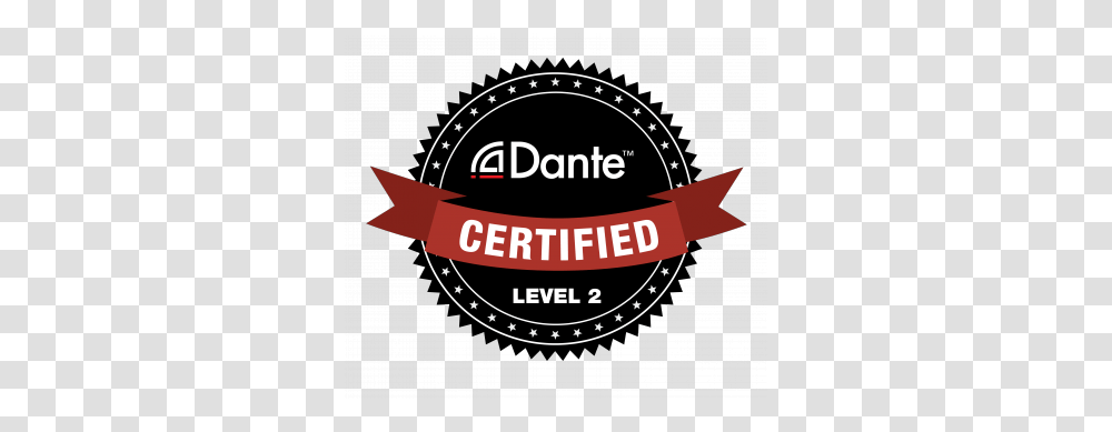 Audinate Announces Dante In Broadcast Training Session, Label, Logo Transparent Png