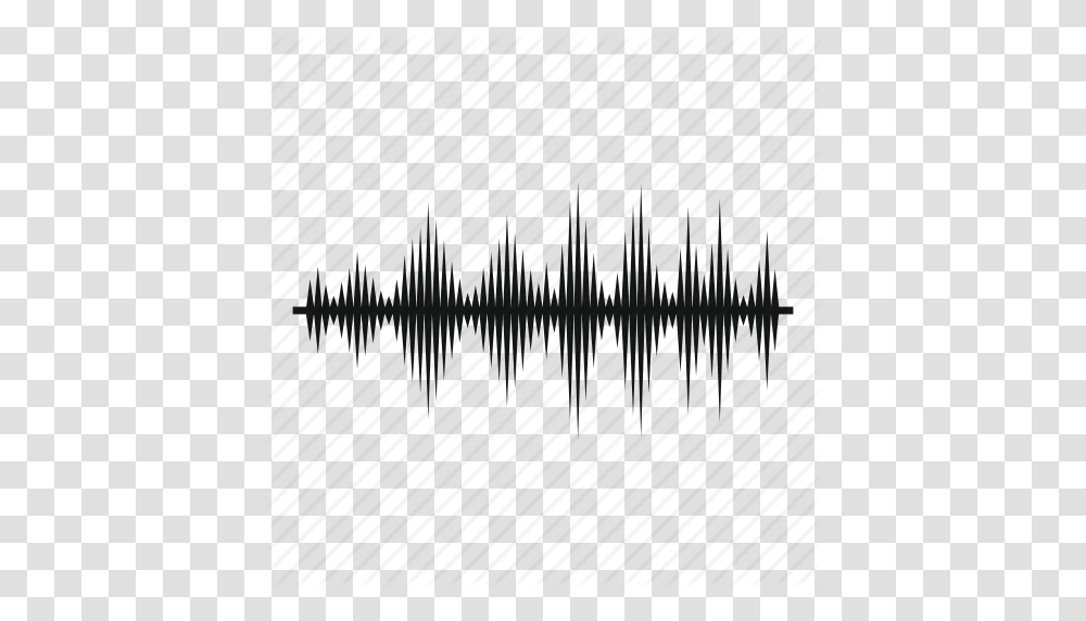 Audio Beat Equalizer Music Sound Wave Waveform Icon, Plot, Pattern, Plan Transparent Png