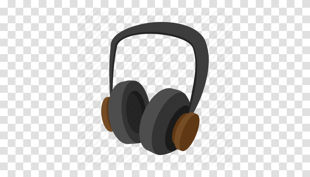 Audio Cartoon Headphones Music Pair Sound Stereo Icon, Electronics, Headset, Tape Transparent Png