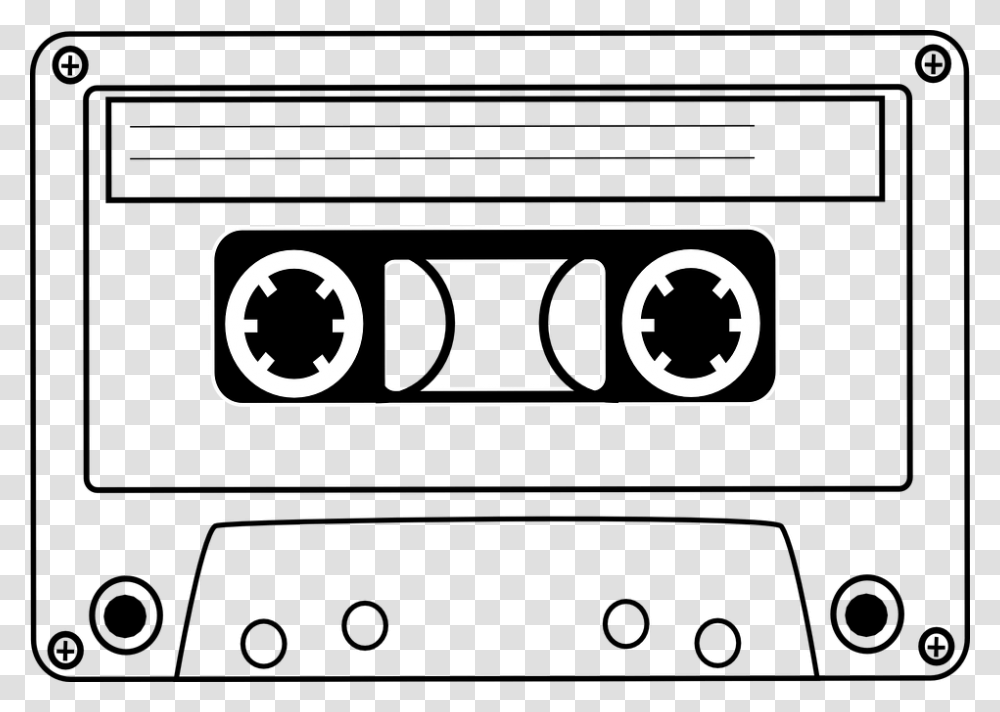 Audio Cassette Clipart, Tape, Electronics Transparent Png