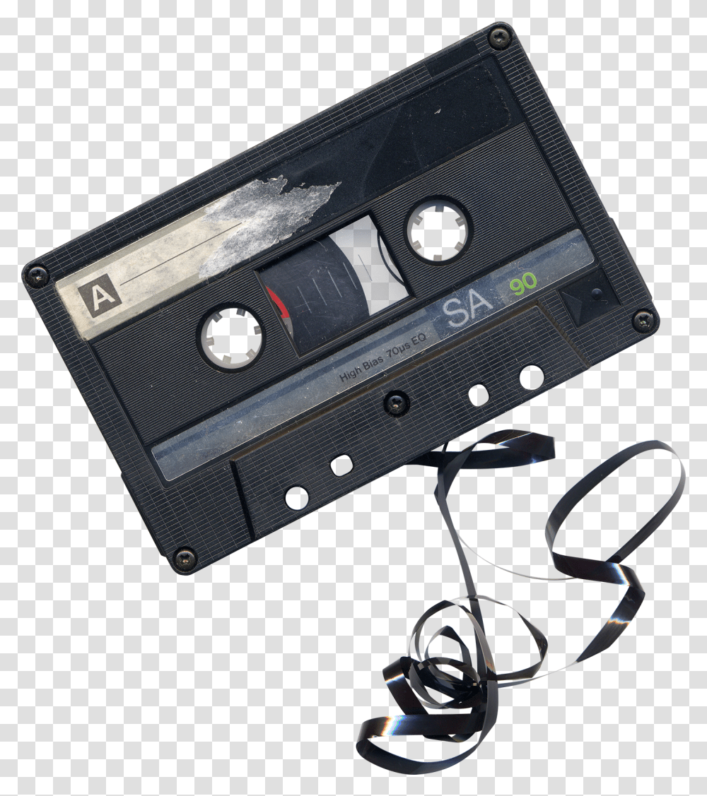 Audio Cassette, Gun, Weapon, Weaponry, Tape Transparent Png