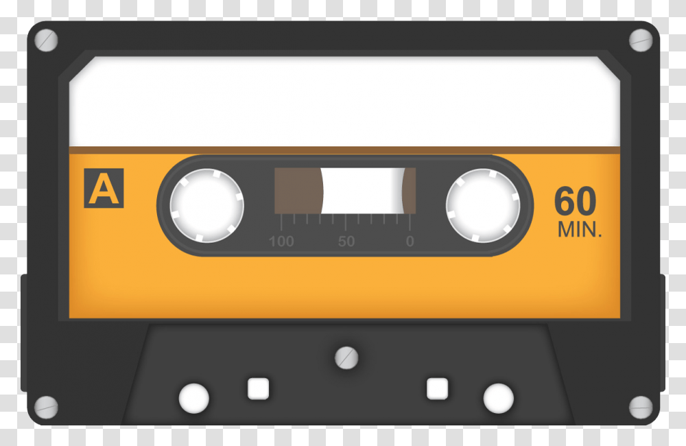 Audio Cassette, Tape Transparent Png