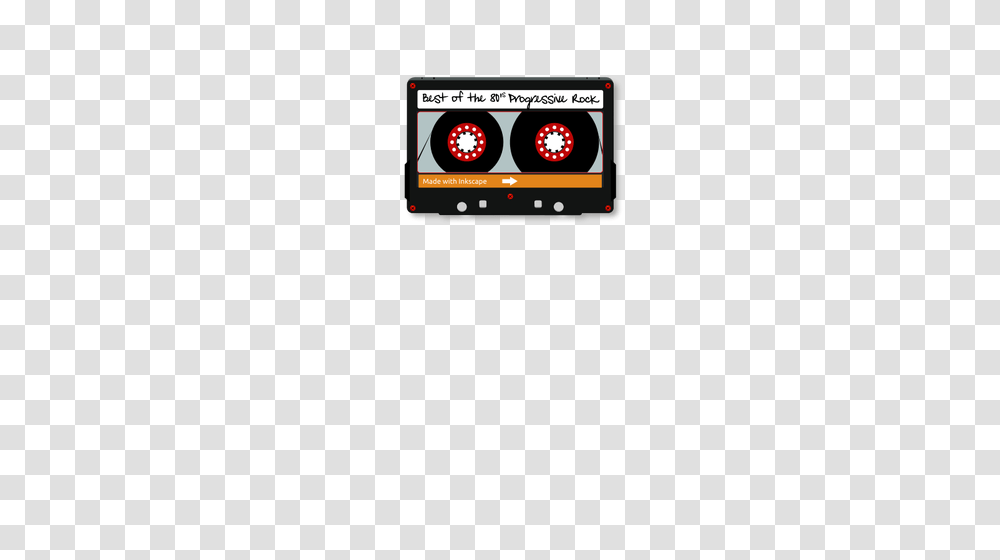 Audio Cassette With Progressive Rock Music Vector Clip Art, Camera, Electronics, Tape, Tape Player Transparent Png