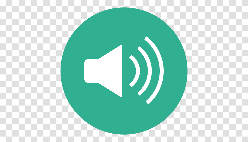 Audio Circle Music Sound Speaker Volume Icon, Logo, Trademark Transparent Png