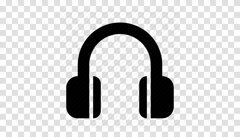 Audio Dj Headphones Multimedia Music Sound Icon, Lock, Piano, Leisure Activities, Musical Instrument Transparent Png