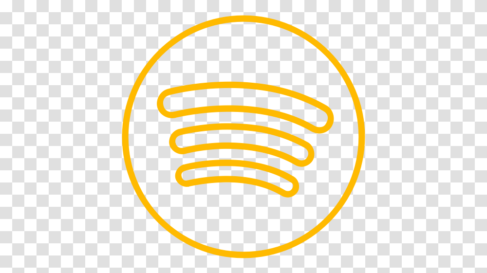 Audio Streaming Spotify Icon Music Spotify Logo Gold, Symbol, Trademark, Spiral, Coil Transparent Png