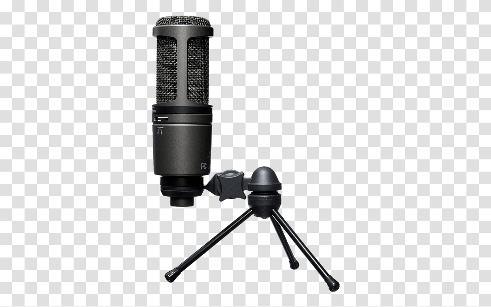 Audio Technica At2020 Usb Microphone Stickpng Audio Technica At2020 Specifications, Electrical Device, Tripod Transparent Png