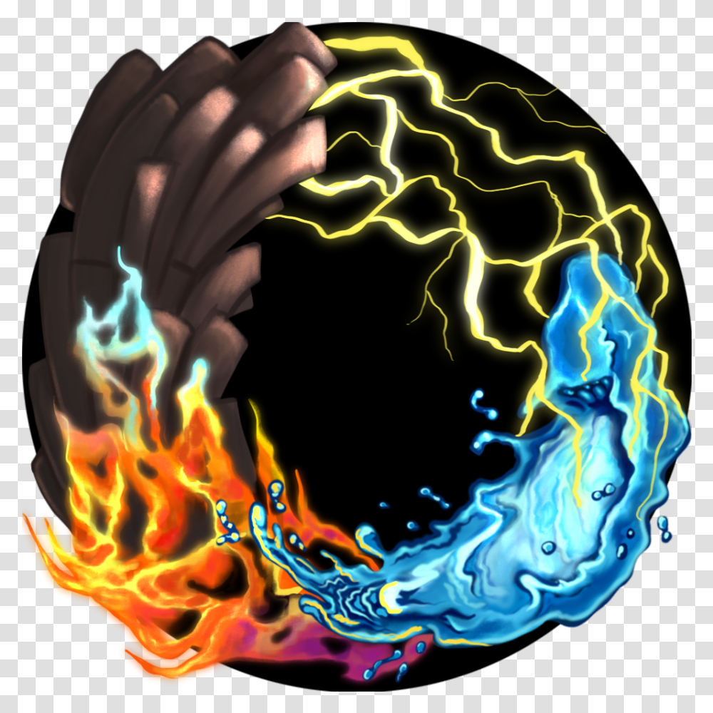 Audio Wizards Logo Sphere, Bonfire, Flame, Nature, Ornament Transparent Png