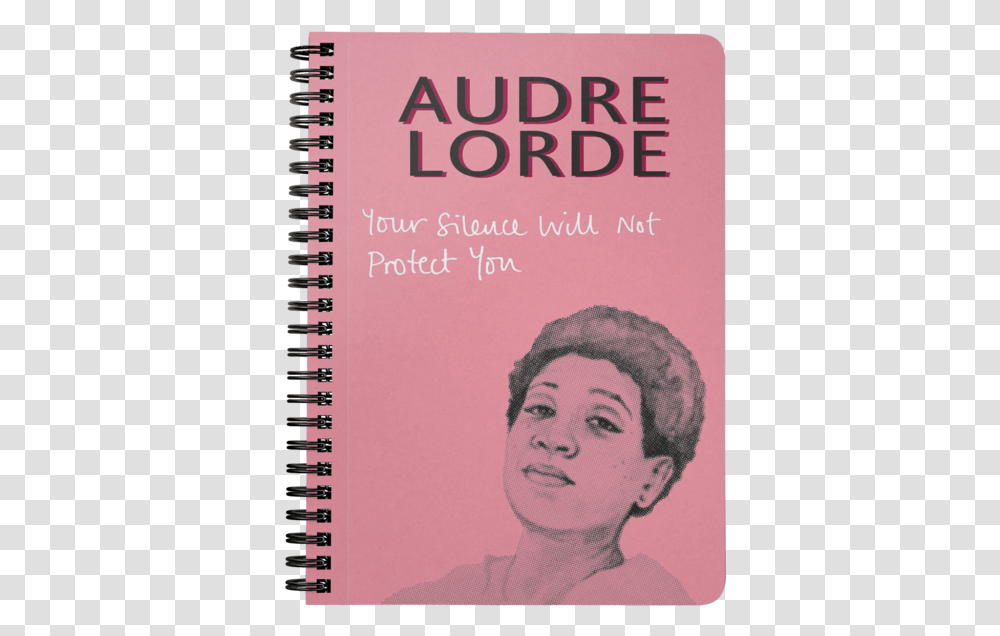Audre Lorde Quote Spiral Notebook, Person, Human, Diary Transparent Png