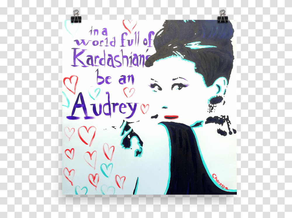 Audrey Hepburn Art Print, Poster, Advertisement, Handwriting Transparent Png
