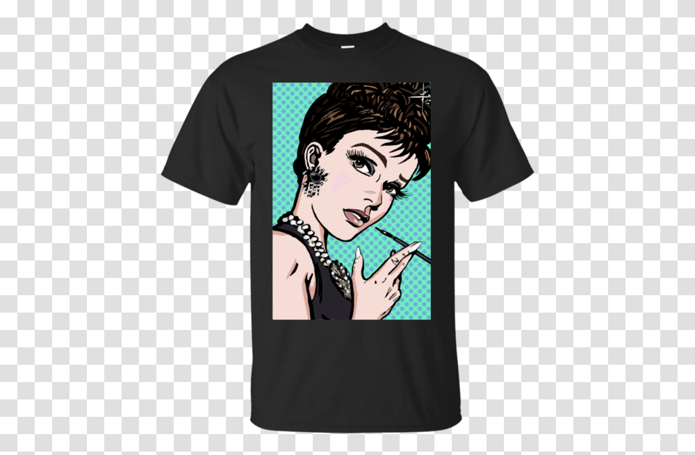 Audrey Hepburn Lichtenstein T Shirt Amp Hoodie Six Pack Coming Soon T Shirt, Apparel, T-Shirt, Person Transparent Png