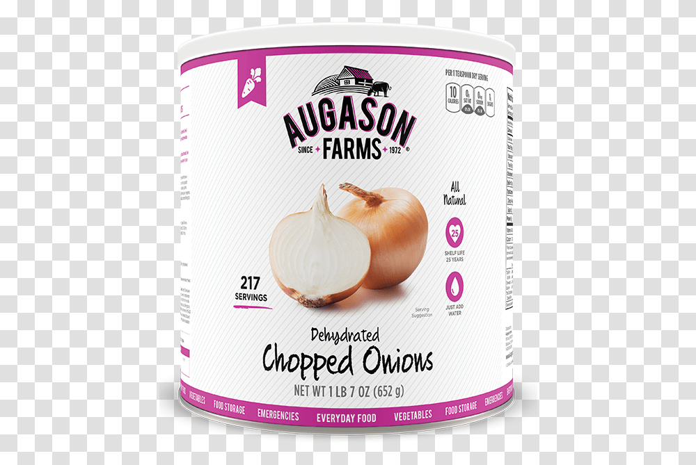 Augason Farms Dehydrated Chopped Onions Canned Chopped Onions, Plant, Vegetable, Food, Produce Transparent Png