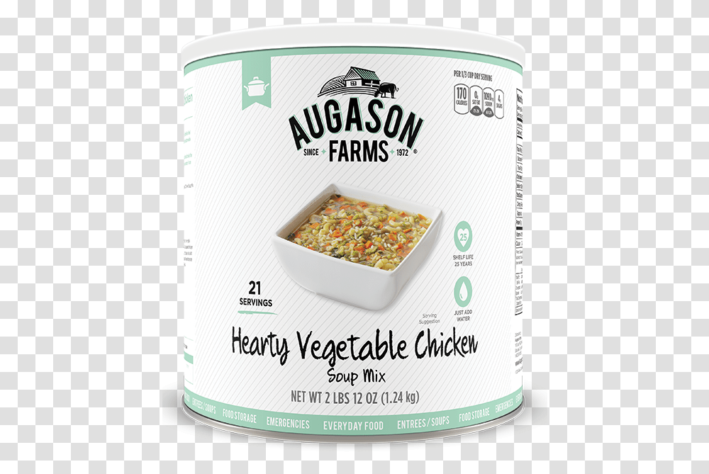 Augason Farms Hearty Vegetable Chicken Soup Mix Cawl, Food, Sweets, Pizza, Menu Transparent Png