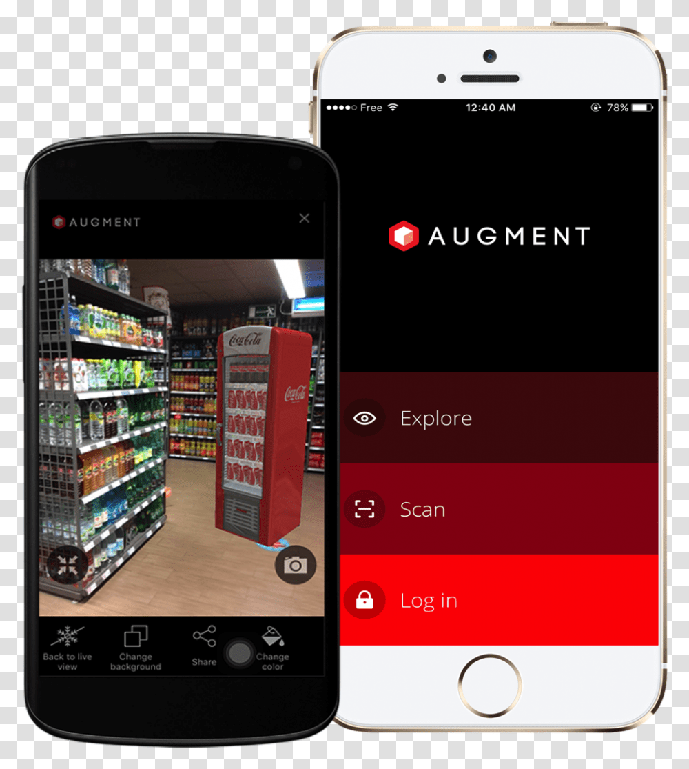 Augmented Reality App For Android Android Phones Background, Mobile Phone, Electronics, Cell Phone, Iphone Transparent Png