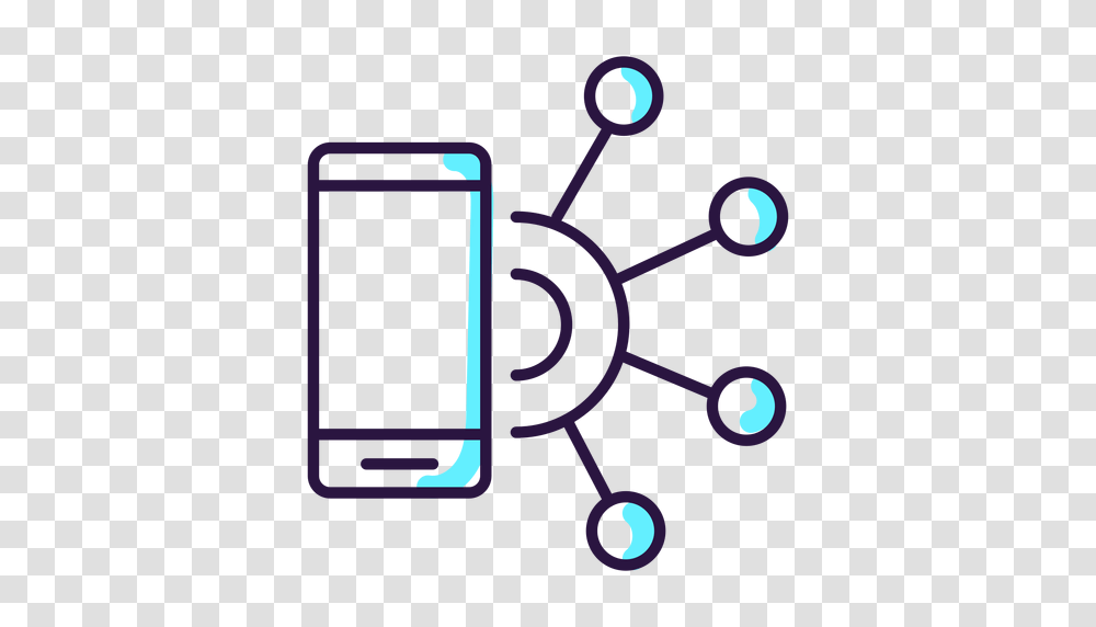 Augmented Reality Smartphone Icon, Mobile Phone, Electronics, Cell Phone, Wheel Transparent Png