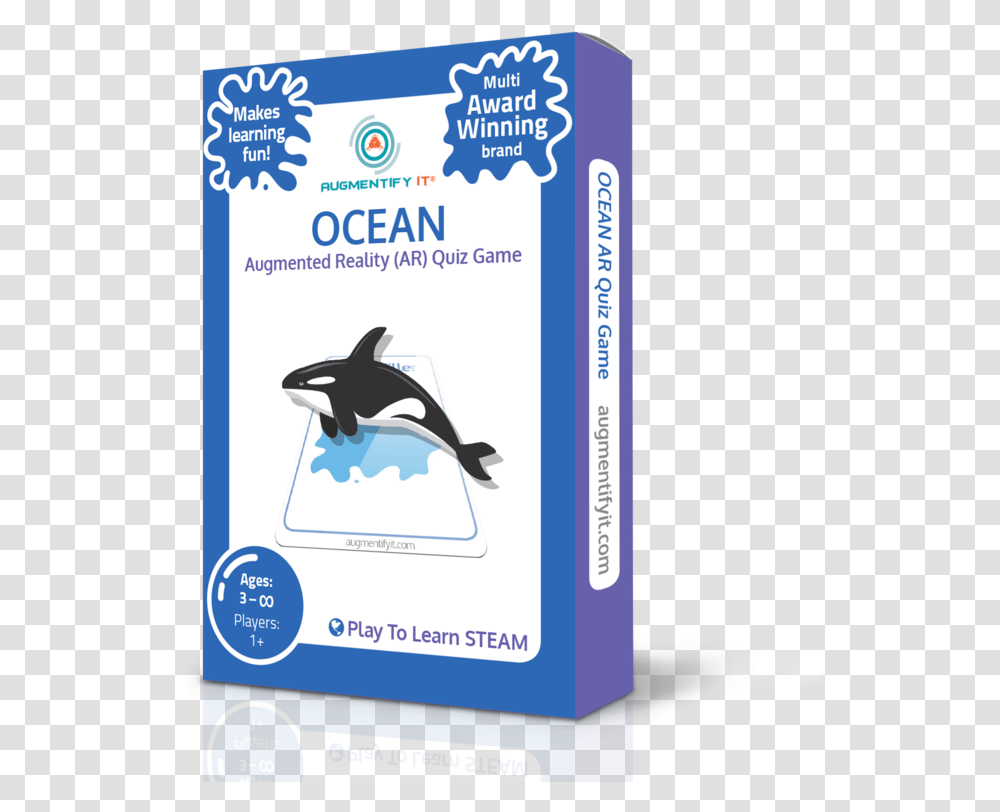 Augmentifyit Oceans, Sea Life, Animal, Mammal, Dolphin Transparent Png