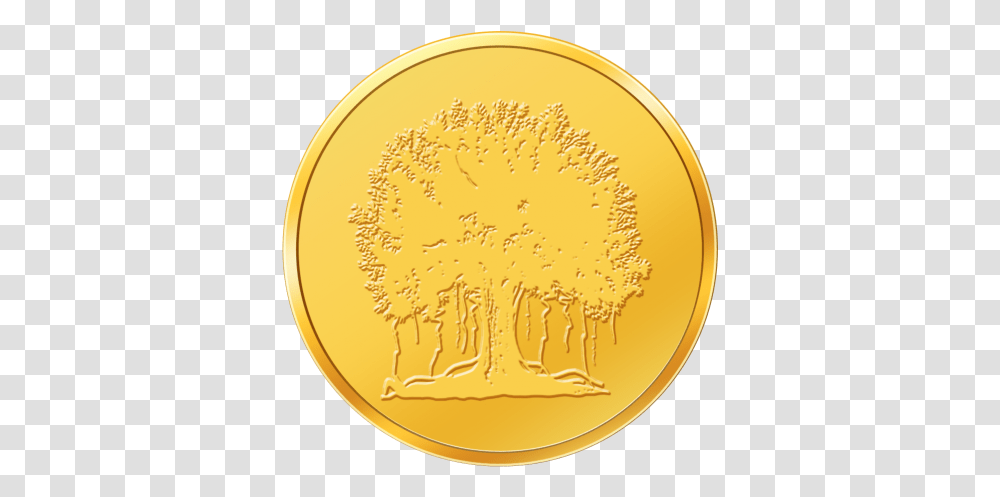 Augmont 2gm Gold Coin 999 Purity Coin, Money, Nickel Transparent Png