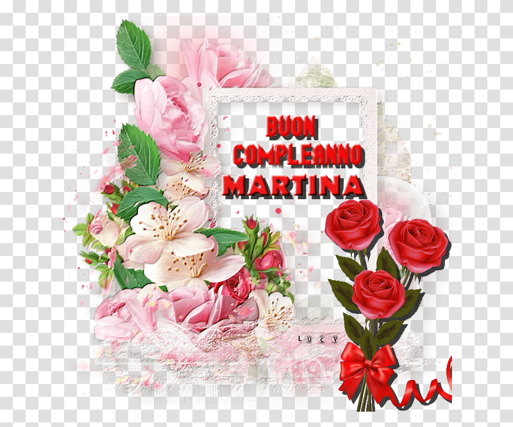 Auguri Martina Rose Day 2012, Floral Design, Pattern, Mail Transparent Png