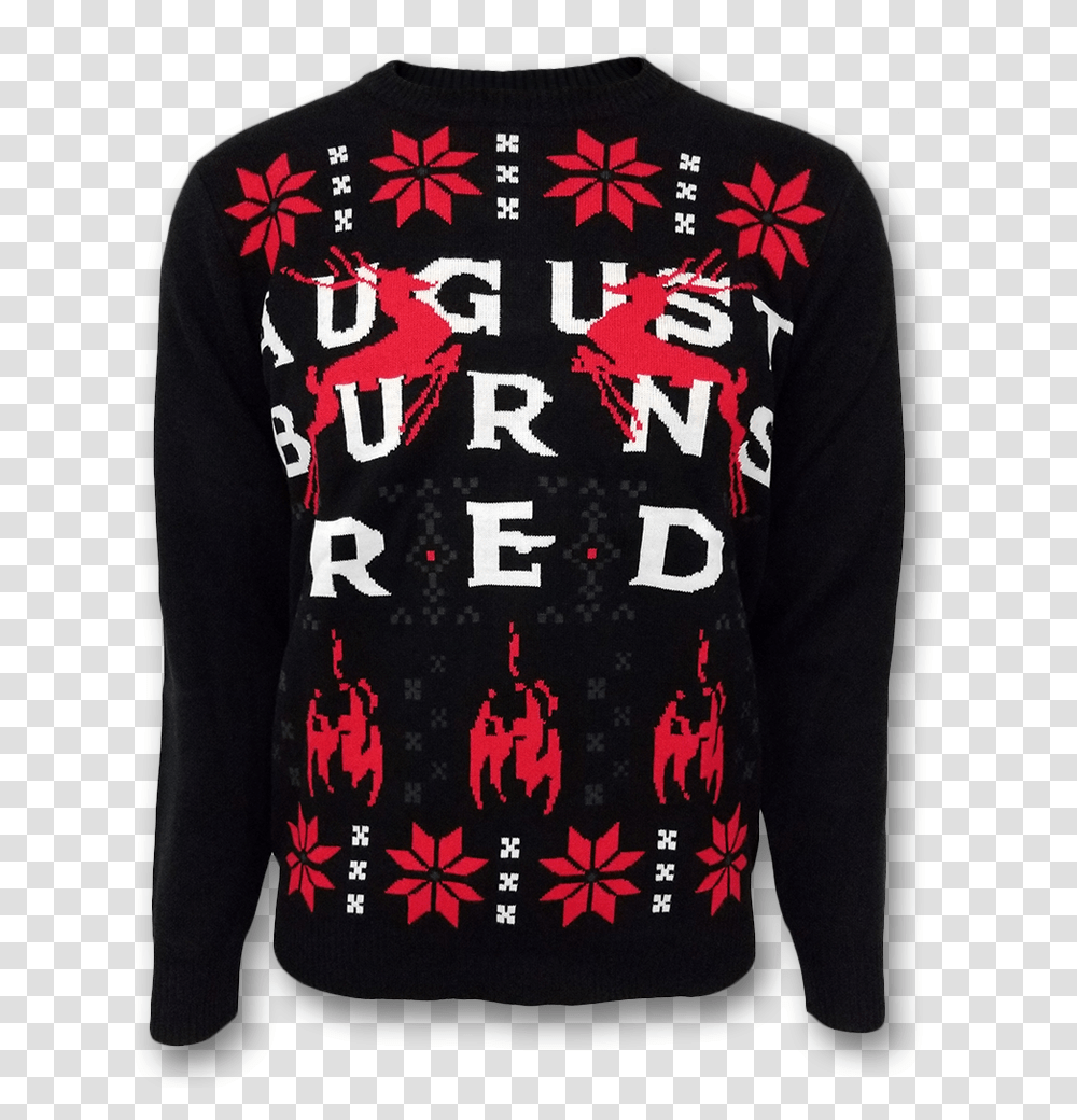 August Burns Red Christmas Sweater, Apparel, Sleeve, Long Sleeve Transparent Png