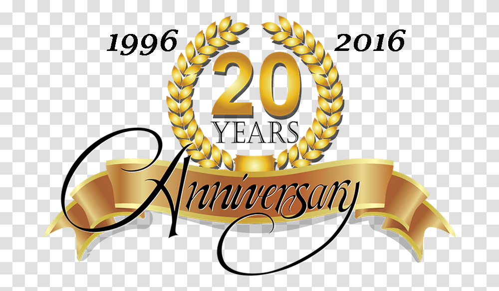 August Clipart Anniversary 20 Years Service Anniversary, Number, Alphabet Transparent Png