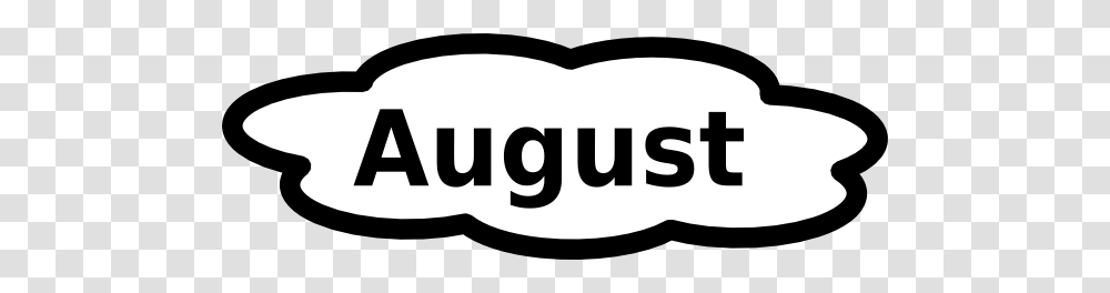 August Clipart Throughout August Clipart, Label, Word, Sticker Transparent Png