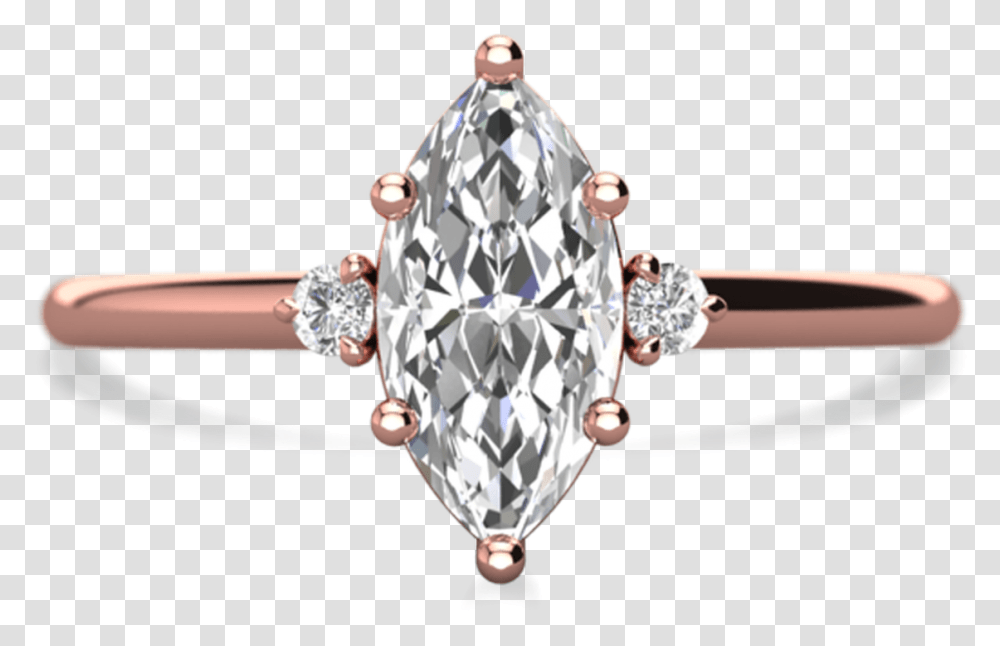 August Marquise Cut Engagement Ring Ring, Accessories, Accessory, Diamond, Gemstone Transparent Png