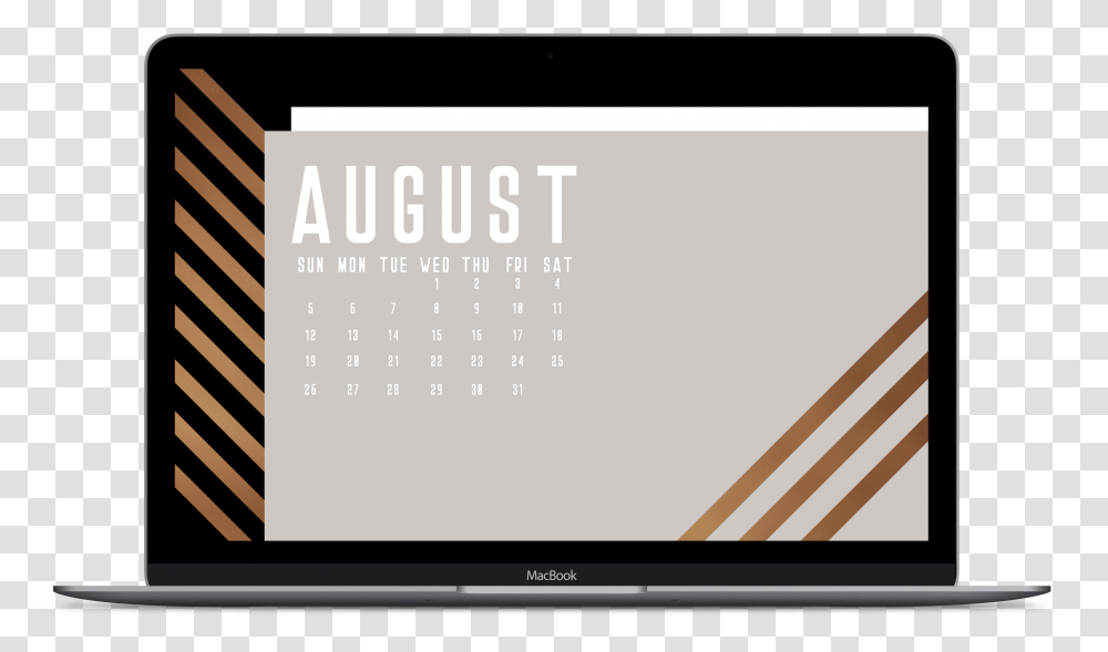 Augustcalendar 2018 Mocklaptop Netbook, Monitor, Screen, Electronics Transparent Png