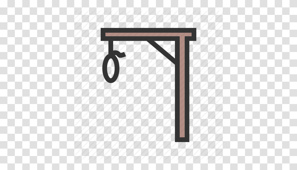 Augustine Death Gallows Hanging Jail Noose Rope Icon, Shower Faucet, Gate, Torii Transparent Png