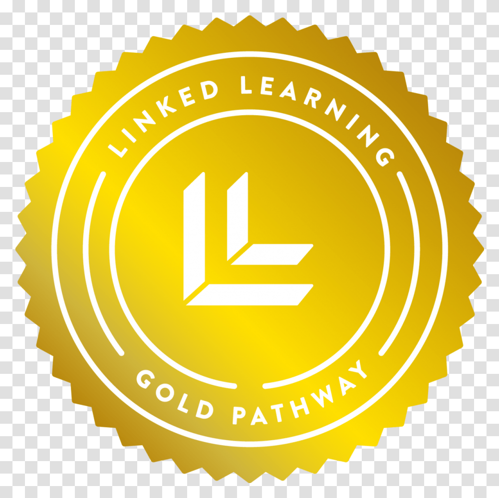 Augustus F Linked Learning Gold Certification, Logo, Symbol, Trademark, Label Transparent Png