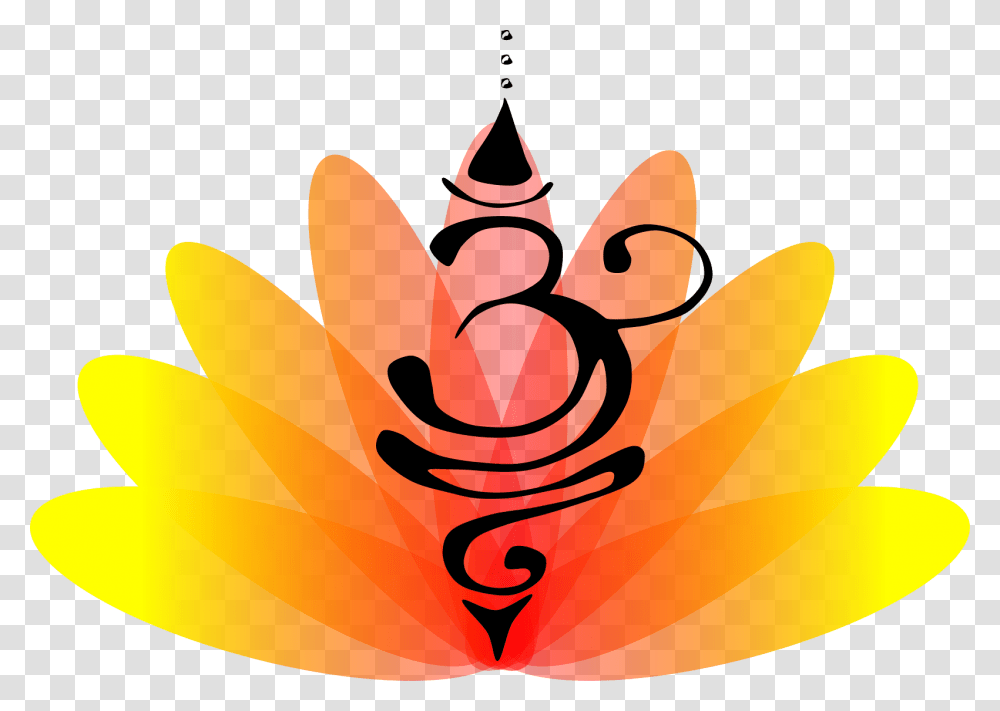 Aum Lotus Clipart Free Cliparts Clip Art Free And, Fire, Flame, Plant, Tree Transparent Png