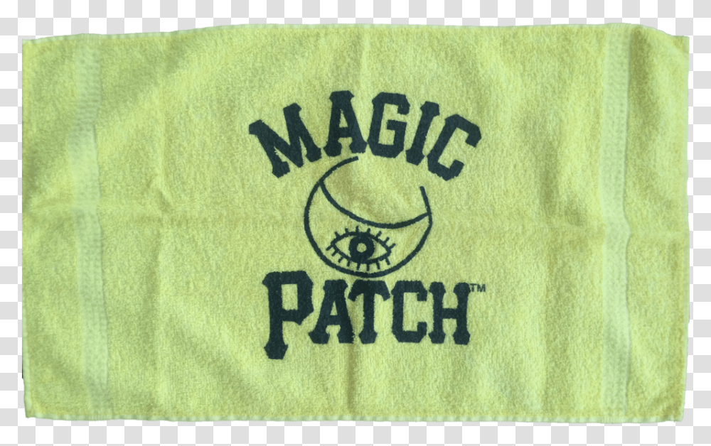 Aunt Chriss First Magic Patch Towel Beach Towel, Bib, Rug, Word Transparent Png