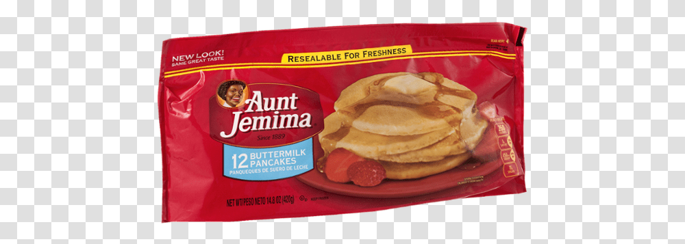 Aunt Jemima, Bread, Food, Pancake, Burger Transparent Png