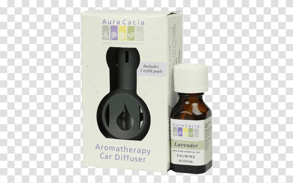 Aura Cacia Aromatherapy Car Diffuser Including Lavender Aura Cacia, Bottle, Seasoning, Food, Beer Transparent Png