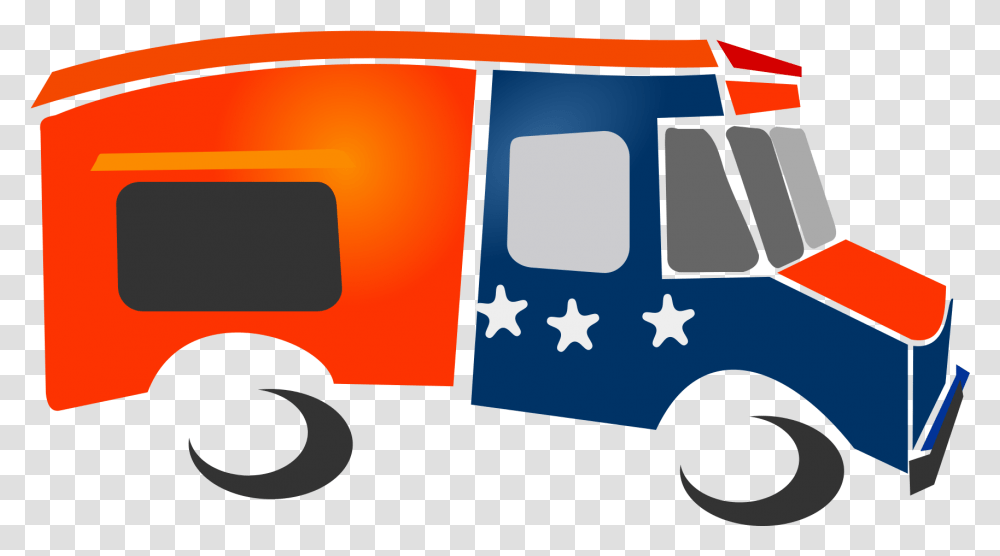 Aura Clip Art Download Free Food Truck Animated, Van, Vehicle, Transportation, Ambulance Transparent Png