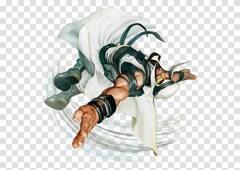 Aura Jojo's Bizarre Rashid Street Fighter 5, Person, Human, Hand, Astronaut Transparent Png