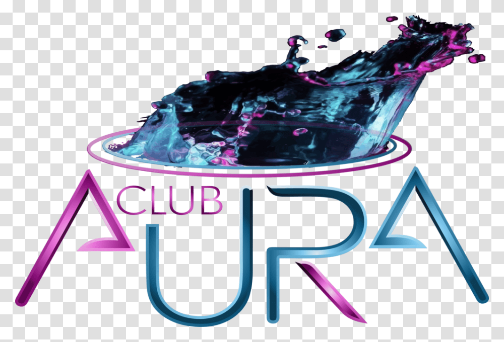 Aura Logo Color, Water, Purple, Lighting Transparent Png