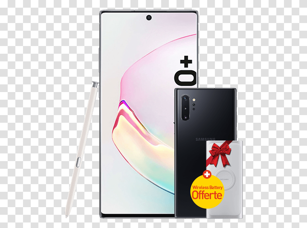Aura White Note 10 Plus, Mobile Phone, Electronics, Cell Phone Transparent Png