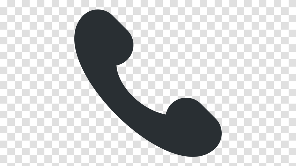 Auricular De Telfono Emoji Emoticon Phone, Hook, Footprint Transparent Png