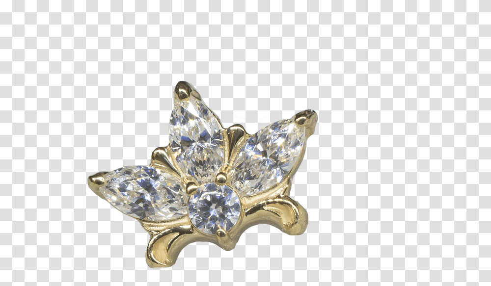Auris Lilac Yellow Gold Swarovski Zirconia Locket, Jewelry, Accessories, Accessory, Brooch Transparent Png