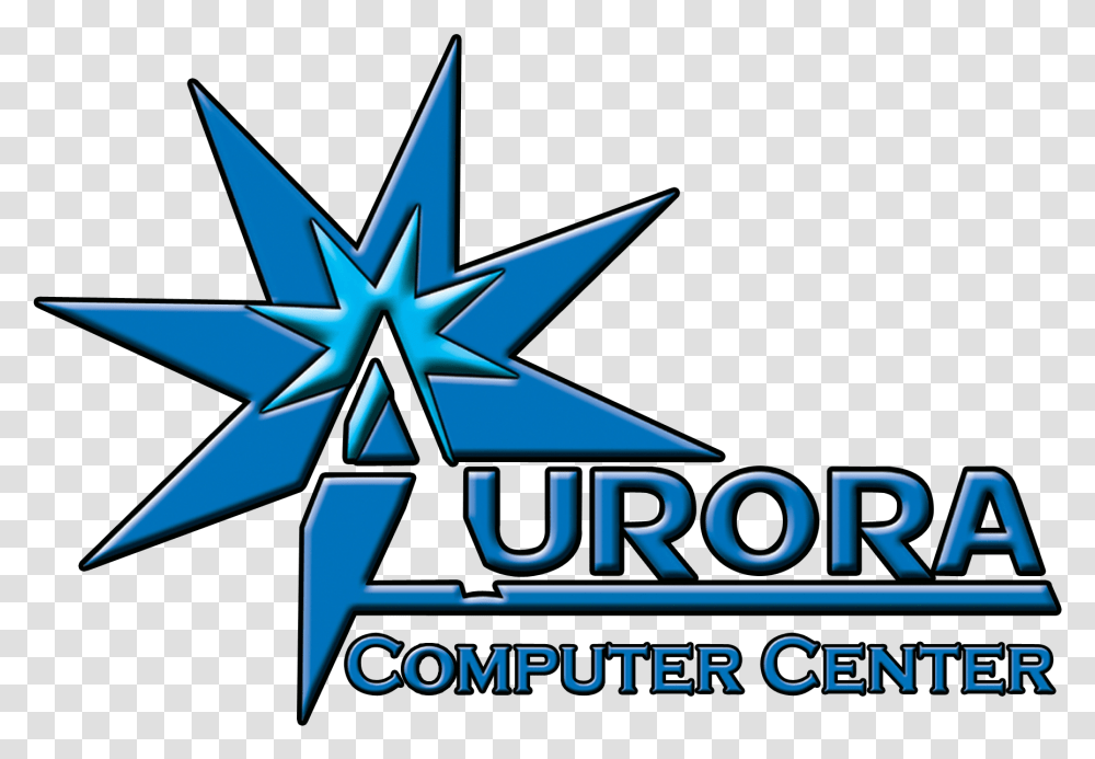 Aurora Computer Center Vertical, Symbol, Star Symbol, Airplane, Aircraft Transparent Png