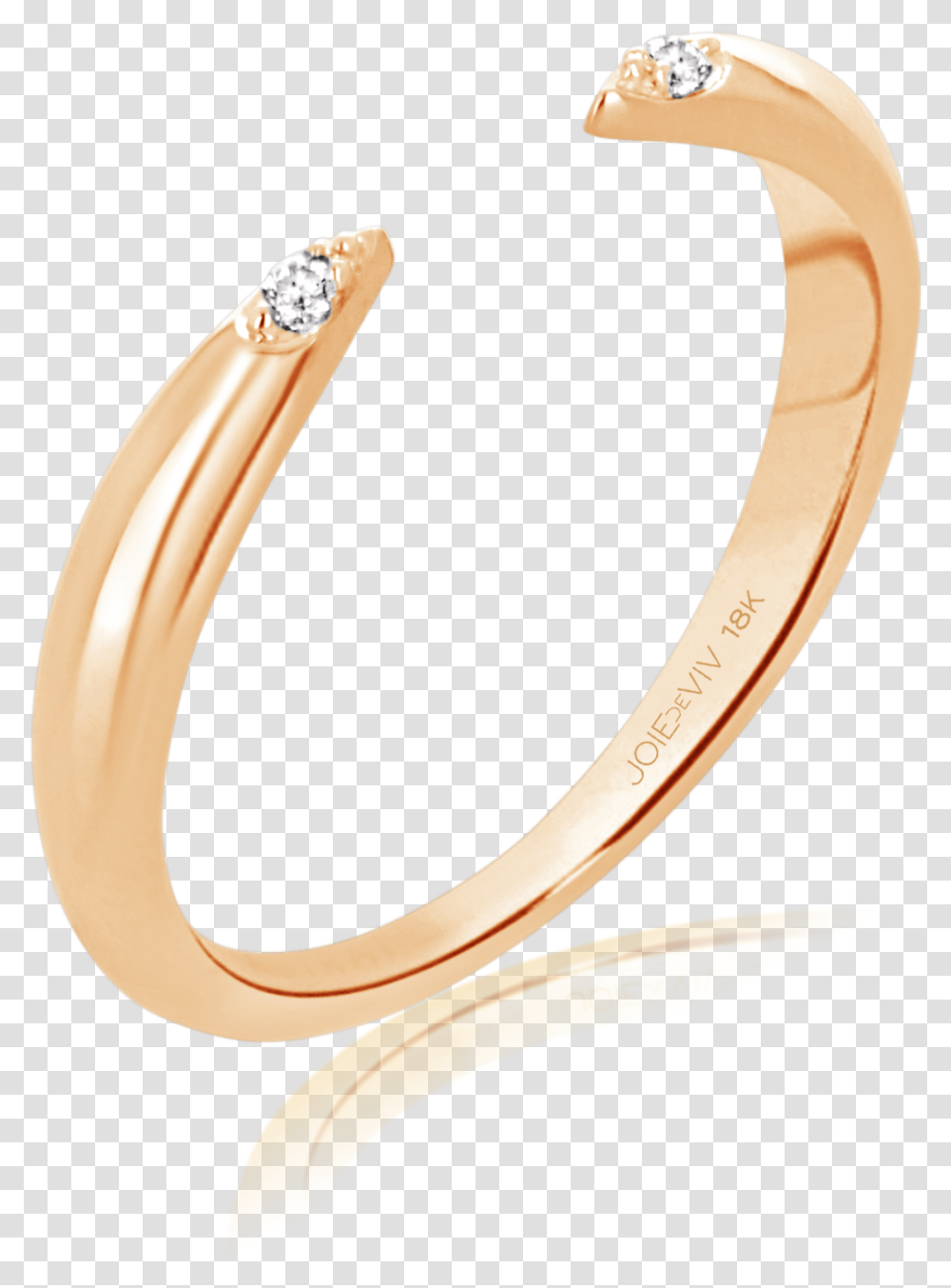 Aurora Double Tipped Diamond Ring Body Jewelry, Accessories, Accessory, Bracelet, Banana Transparent Png