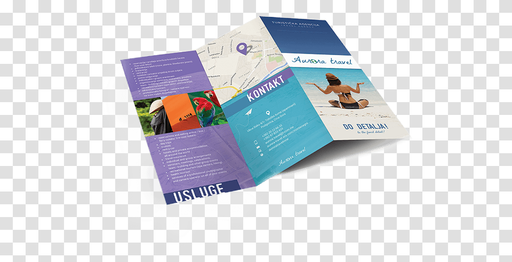 Aurora Travel Flyer Flajer, Poster, Paper, Advertisement, Brochure Transparent Png