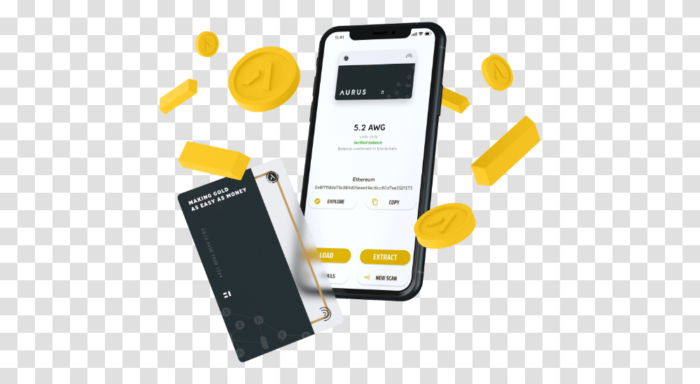 Aurus - Making Gold As Easy Money Portable, Mobile Phone, Electronics, Cell Phone, Text Transparent Png