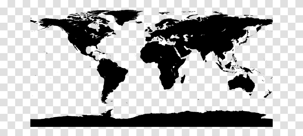 Ausflug Clipart Globe Map Black White, Gray, World Of Warcraft Transparent Png