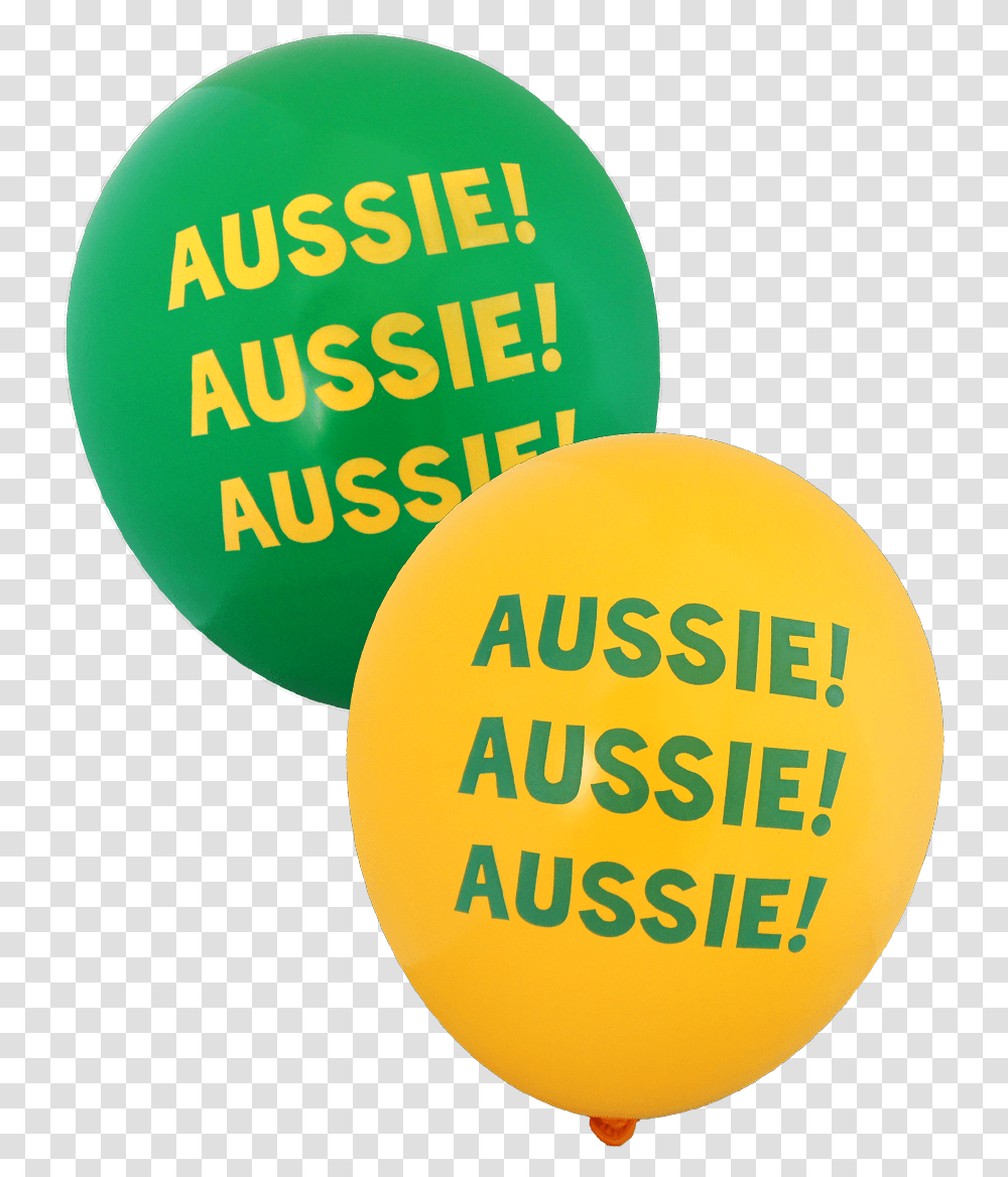 Aussie Aussie Aussie Balloons, Word, Sphere, Logo Transparent Png